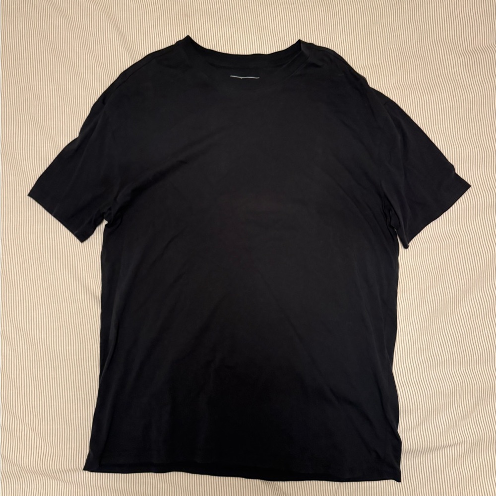 Simon’s Pima Cotton Men's Black T-Shirt